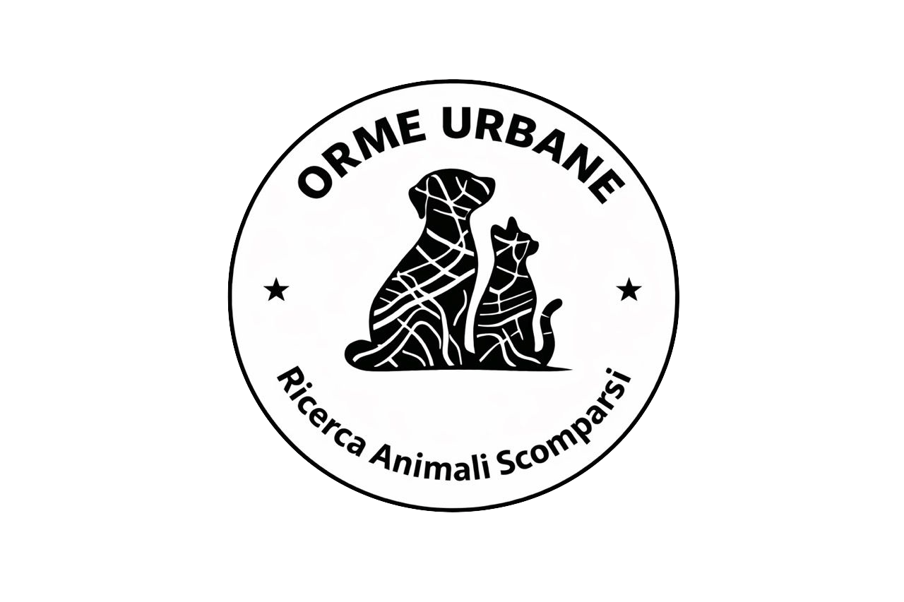 Logo Orme Urbane - Ricerca Animali Smarriti